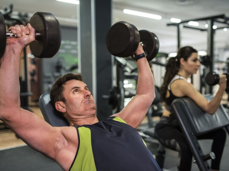 Bodybuilder mit Stanozolol