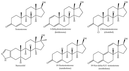 Boldenon Molekülstruktur