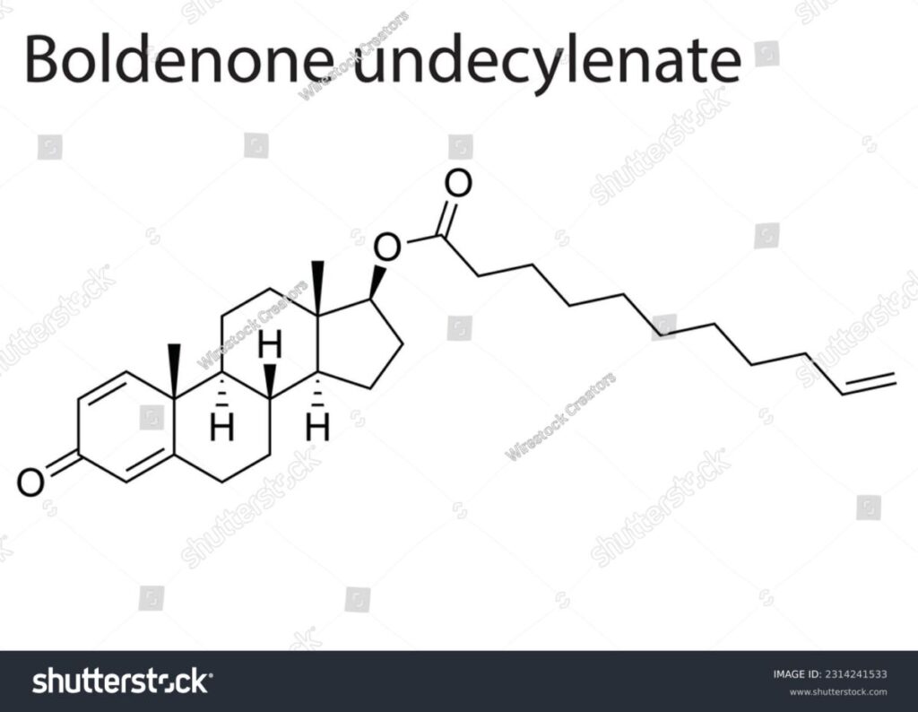 Boldenone Undecylenate Molekülstruktur