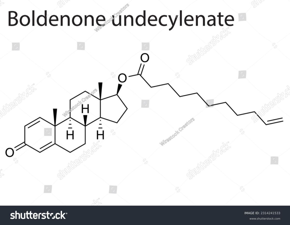 Boldenone Undecylenate Molekülstruktur