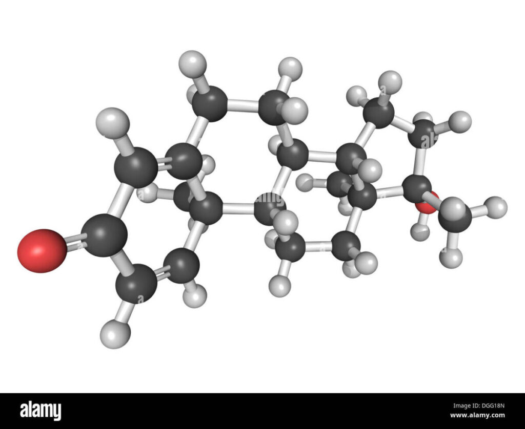 Methandienone chemische Struktur
