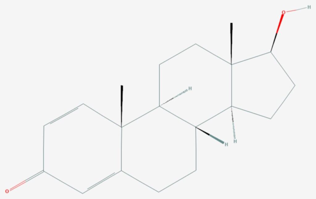 Boldenon Strukturformel