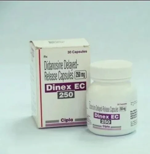 Cipla Ltd Didanosine (250mg) Dinex Ec 250, Box at ₹ 2250/bottle in ...