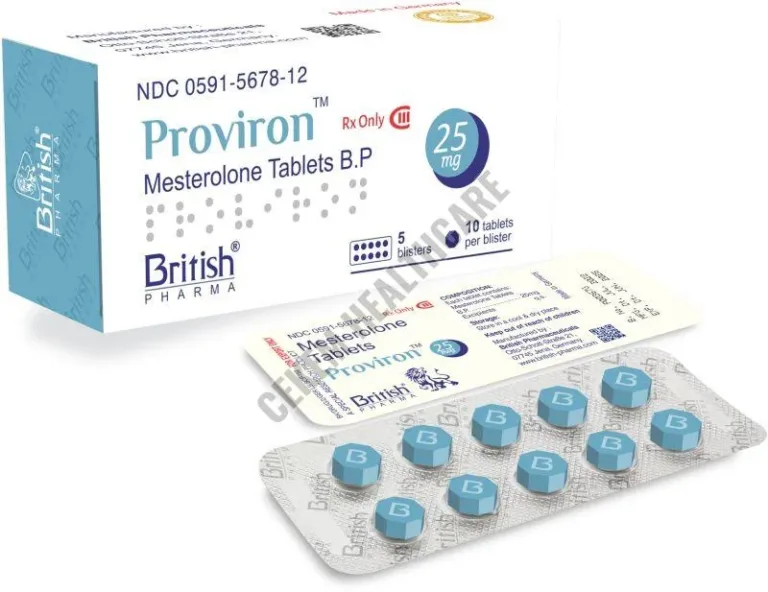Mesterolone 25mg Proviron Tablets, Packaging Type : Blister at Rs 2500 in Ludhiana