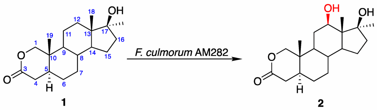 Oxandrolon chemische Struktur