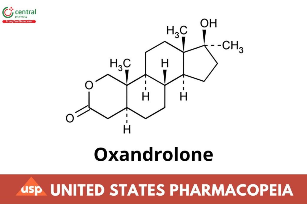 Oxandrolon Molekülstruktur