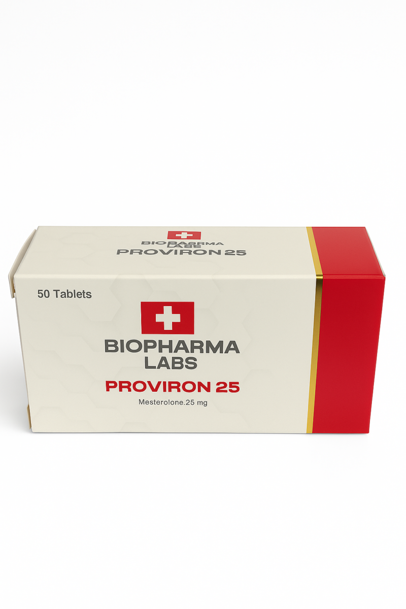Proviron 25 Biopharma Oral 25mg x 50 Tabs Apoyo Masculino Total