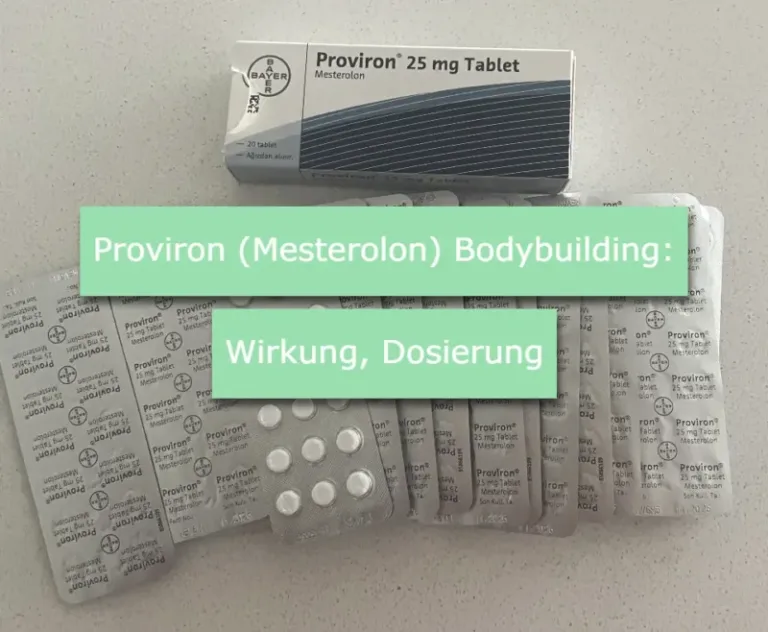 Proviron (Mesterolon) Bodybuilding: Wirkung, Dosierung
