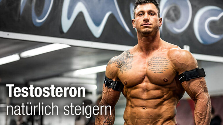 Sportler mit Testosteron