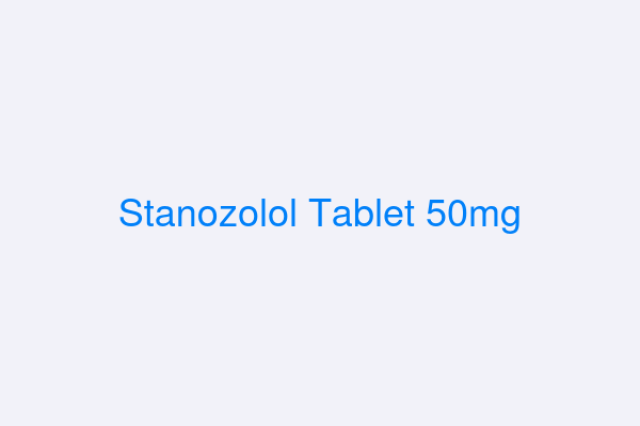 Stanozolol Tablet 50mg