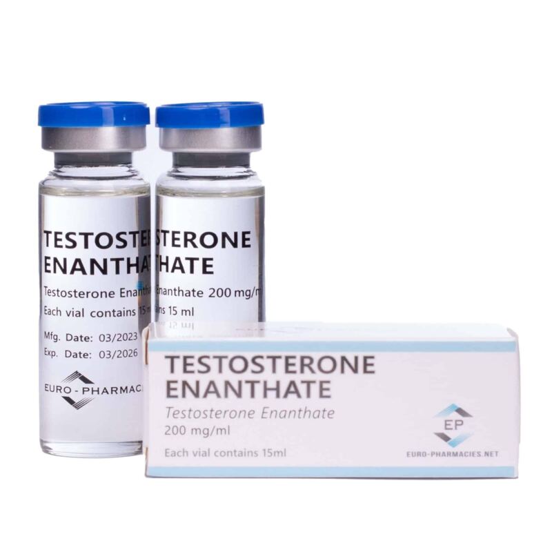 Testosterone Enanthate - 200mg/ml 15ml/bottle - Euro Pharmacies - Top Steroids Online