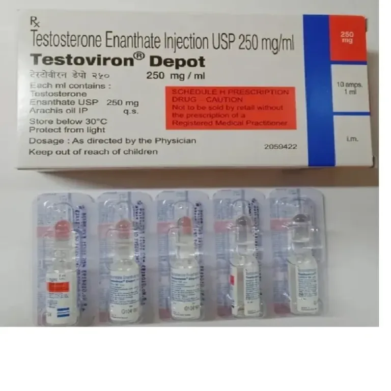 250Mg Testoviron Depot Testosterone Enanthate Injection USP, 250 mg/ml at ₹ 501/vial in Nagpur
