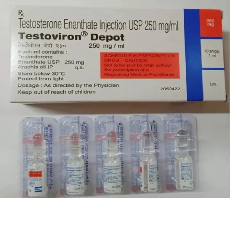 250Mg Testoviron Depot Testosterone Enanthate Injection USP, 250 mg/ml at ₹ 501/vial in Nagpur
