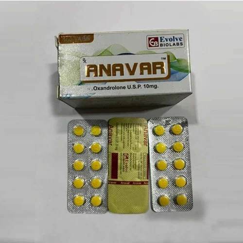 Anavar Oxandrolone 10mg Tablets USP, For Muscle Building, Packaging Size: 100 Tab In Box at ...