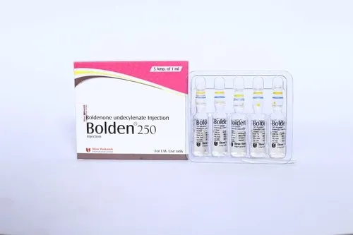 Boldenone Undecylenate 250Mg/Ml Injection, Packaging Size: 1 X 5 Ampoule at ₹ 672/box in Surat