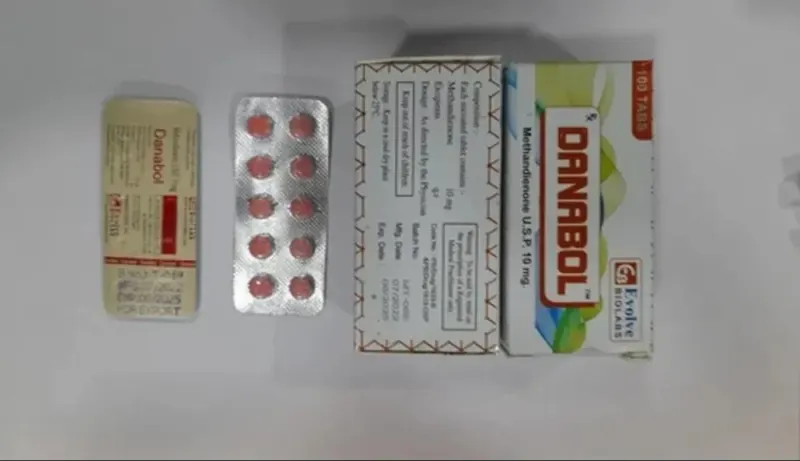 DANABOL 10 MG(METHANDIENONE) at ₹ 1500/box | Steroid Tablet in Nagpur | ID: 2855626016448