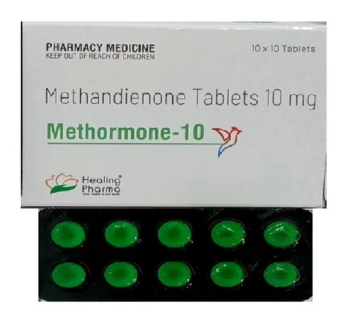 Methandienone Tablets 10 Mg at ₹ 120/strip | Methandienone Tablets in Chandigarh | ID: 2855959255212