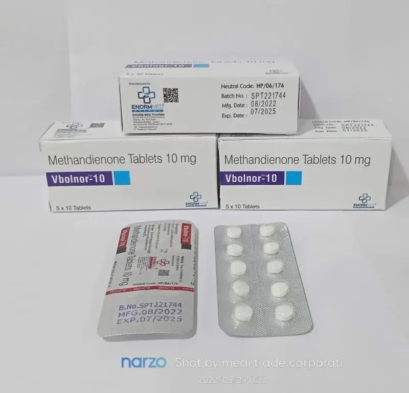 Methandienone Tablets 10 Mg at ₹ 210/strip | Nagpur | ID: 24798004991