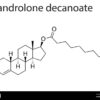 Nandrolone decanoate Skeletal Structure Molecule Vector Editable file Stock Vector Image & Art ...