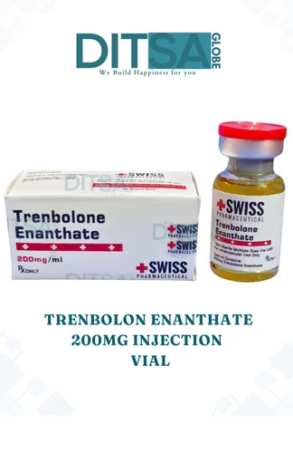 Trenbolon Enanthate 200Mg injection Swiss 1ml 10ampoule at ₹ 7350/box in Surat | ID: 2856109470191