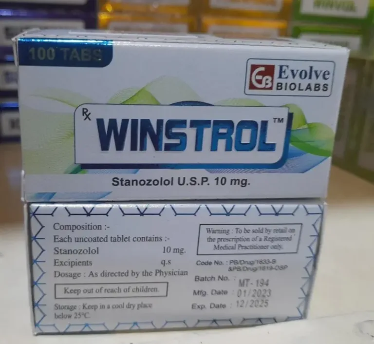 WINSTROL 10MG TABLET, EVOLVE BIOLABS, 100 Tablets at Rs 1066.49/box in Nagpur