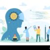 Artificial intelligence vector illustration. Cartoon tiny people work ...