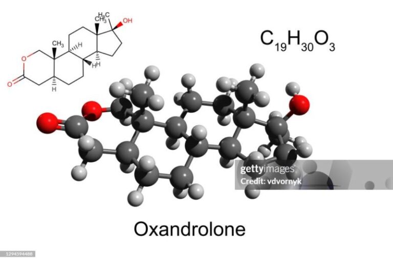 Chemical Formula And Structure Of Oxandrolone An Anabolic Steroid High-Res Stock Photo - Getty ...