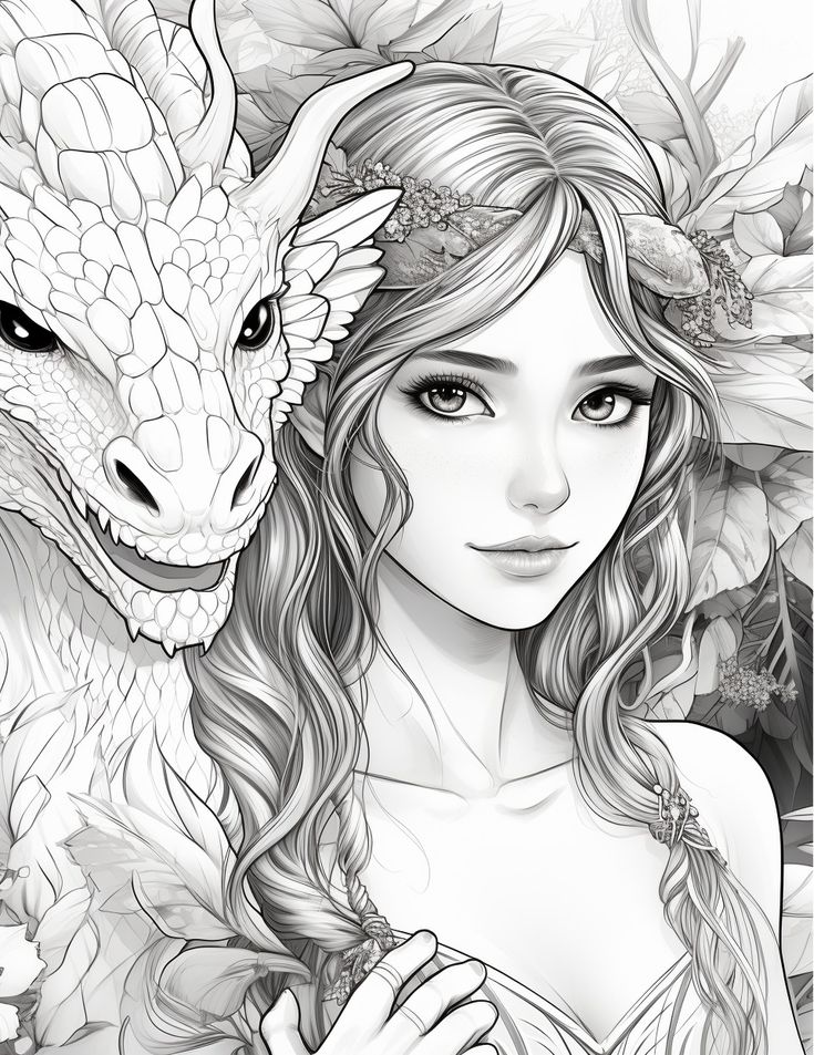 Пин на доске Fairy And Dragons